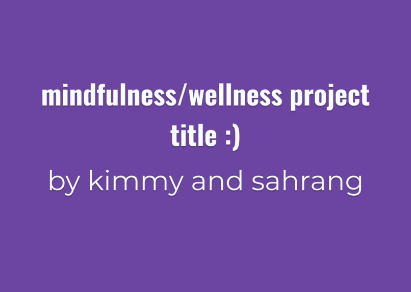Mindfulness Blog – screenshot 1