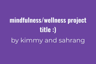 Mindfulness Blog