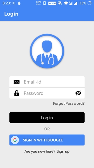 Smart health care system – screenshot 1