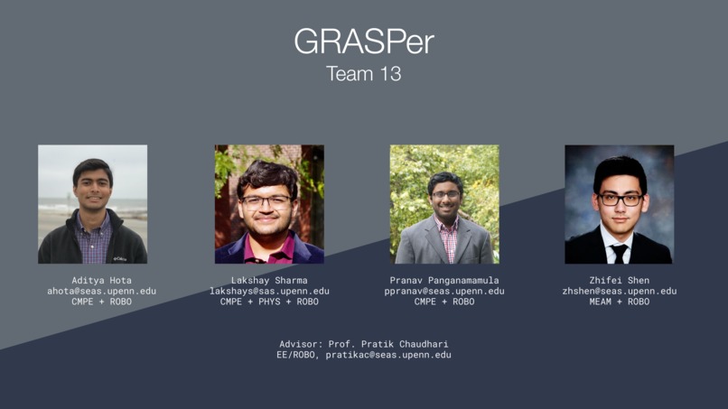 Team 13: GRASPer – screenshot 1