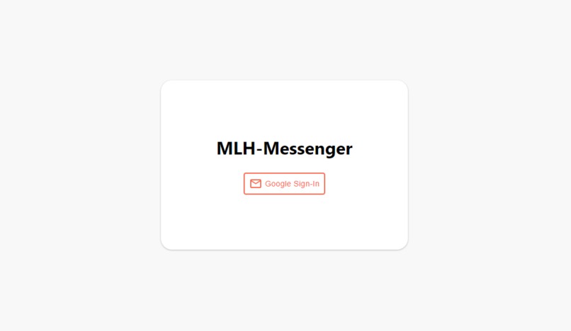 MLH Messenger – screenshot 1