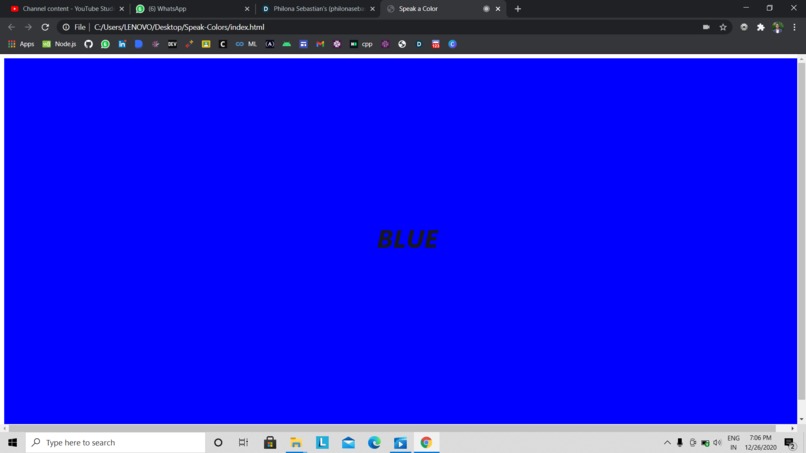 Speak Colors – screenshot 3