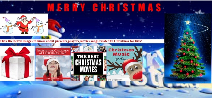 Christmas Web Page For Kids – screenshot 1