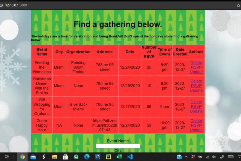 Holiday Gathering – screenshot 1