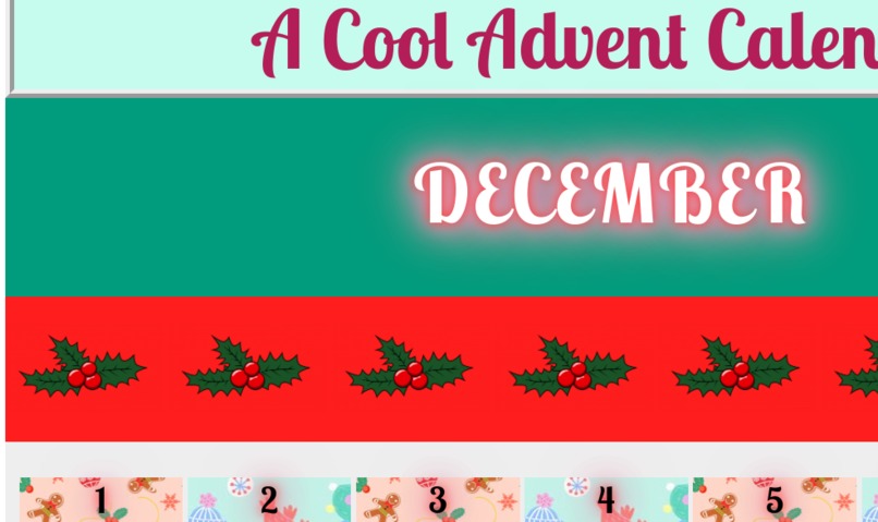 A Cool Advent Calendar – screenshot 3