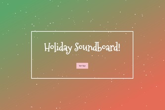 Holiday Soundboard
