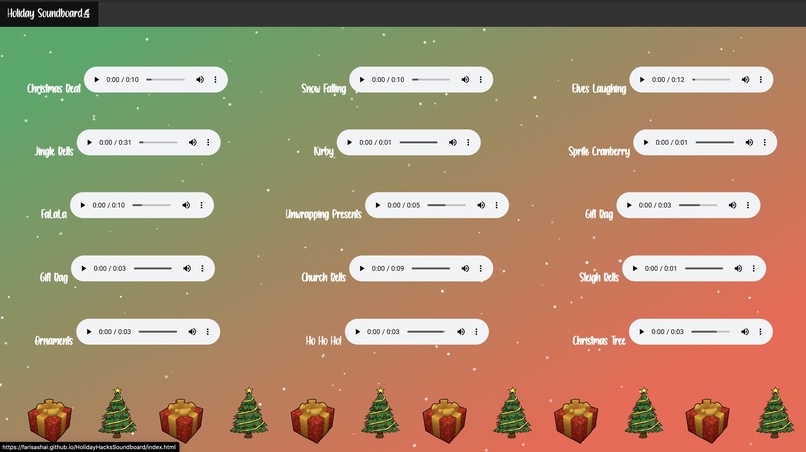 Holiday Soundboard – screenshot 2