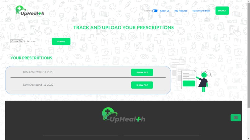 UpHealth – screenshot 1