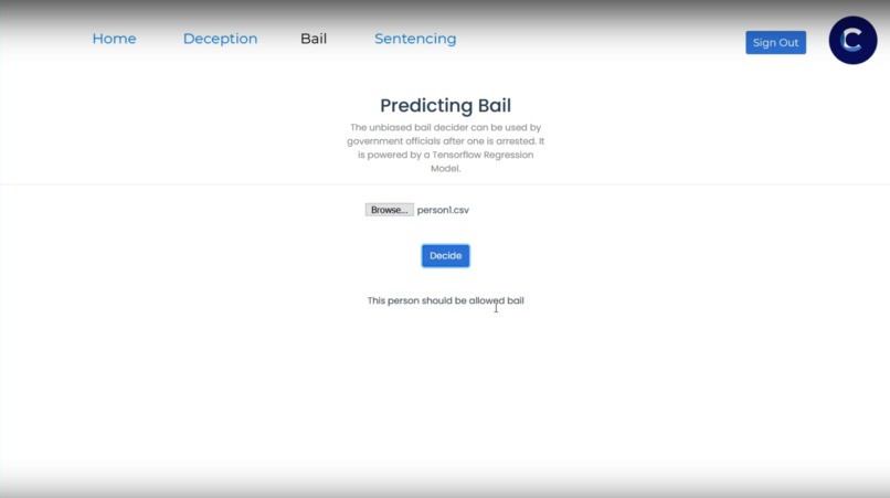 CourtsAI – screenshot 3