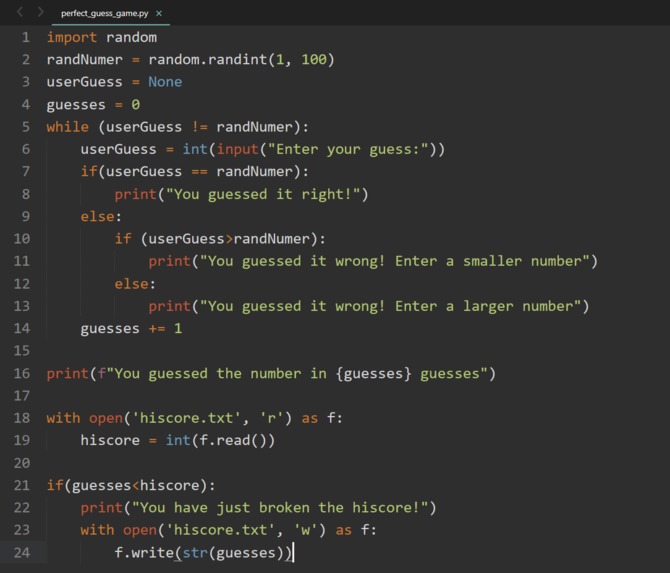 THE_PERFECT_GUESS_GAME – screenshot 1