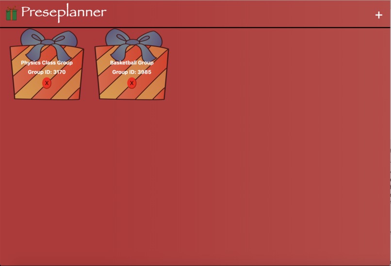 Preseplanner – screenshot 2