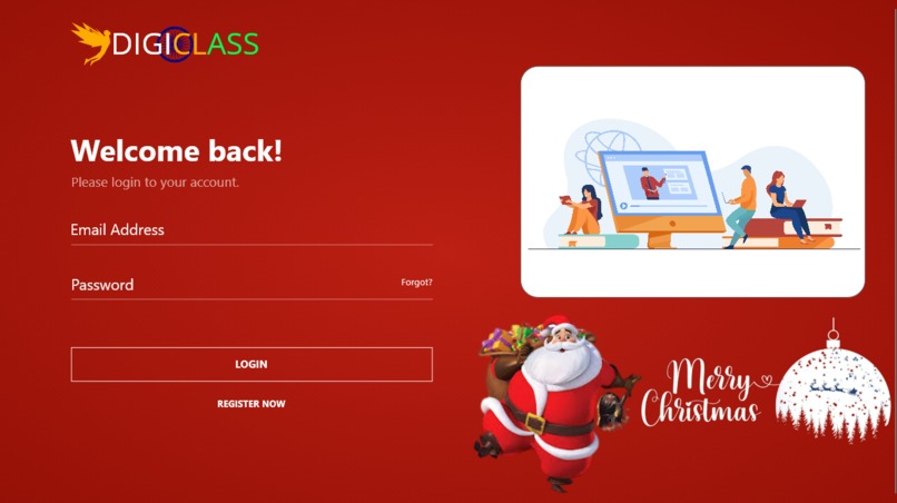 DIGICLASS (Digital meetup webapp) – screenshot 1