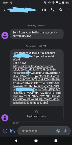 SMSending Holiday Cards – screenshot 1