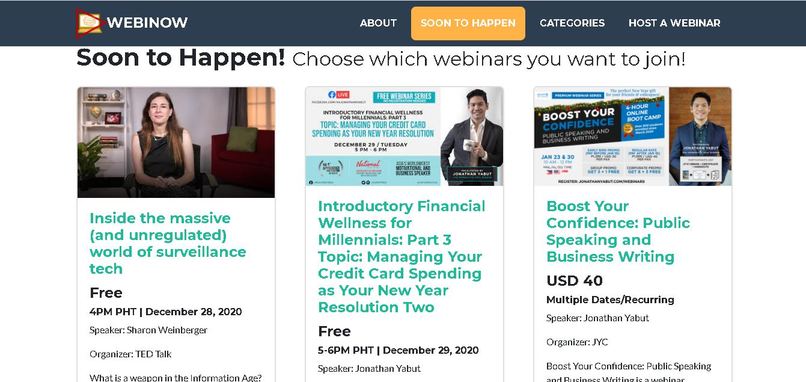 WebiNow – screenshot 3