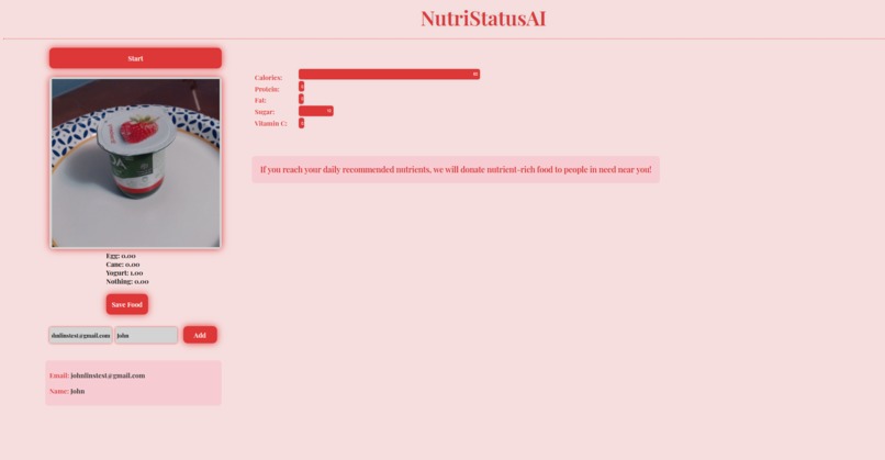 NutriStatusAI – screenshot 1