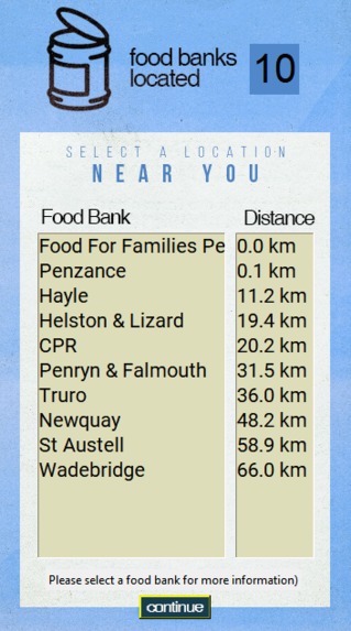 Food Bank Locator UK Edition – screenshot 3