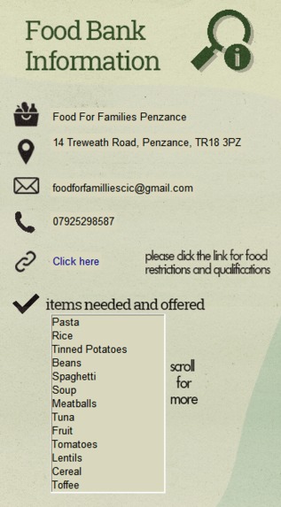 Food Bank Locator UK Edition – screenshot 4
