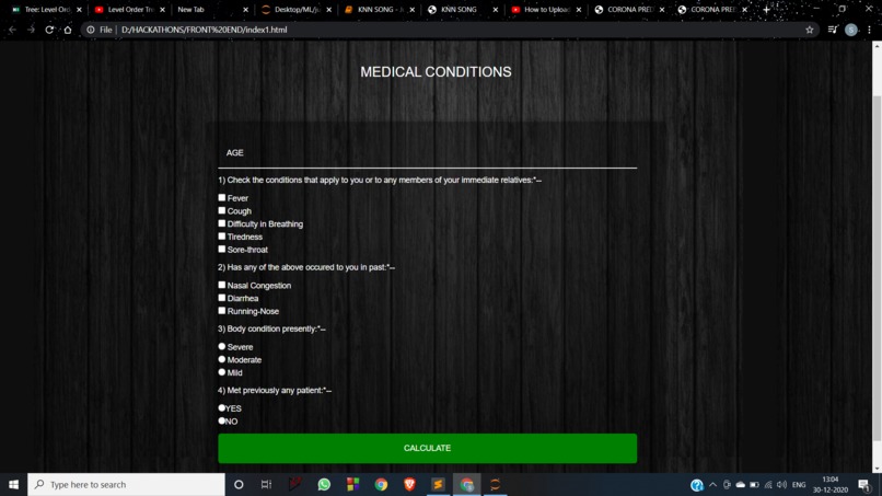Covid-19 Checker | Predictor – screenshot 2