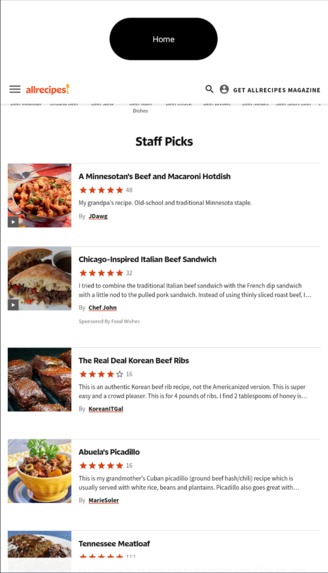 KuriusHacks: Christmas Edition F2020 : : [ Food@Home ] – screenshot 2
