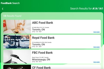 FoodBank Search
