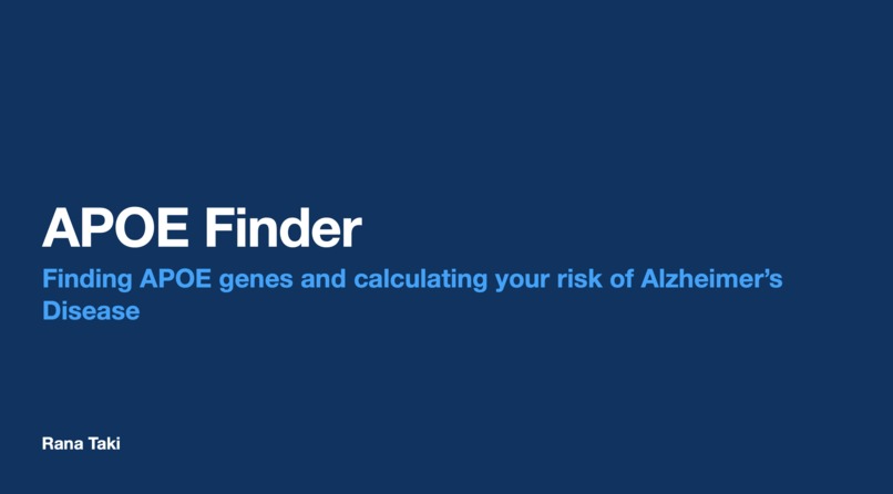 APOE Finder – screenshot 1