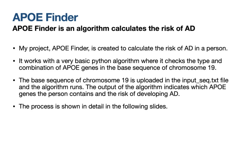 APOE Finder – screenshot 3