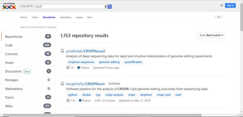 Cas9 Einstein – screenshot 5