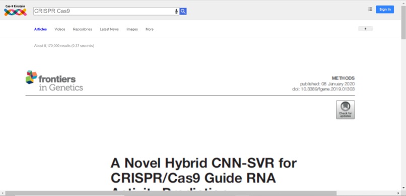 Cas9 Einstein – screenshot 3
