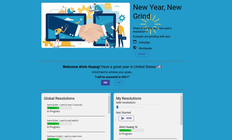 NYNG(New Year New Grind) – screenshot 2