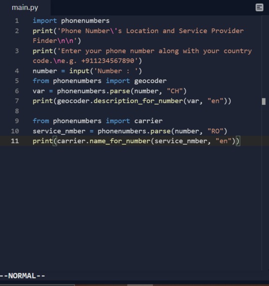 Phone Number's Location And Service Provider Finder – screenshot 3