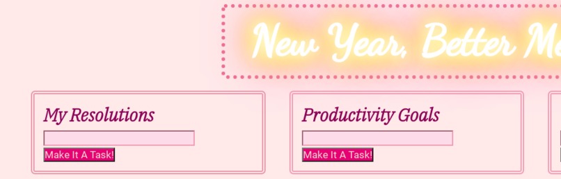 New Year, Better Me! – screenshot 3