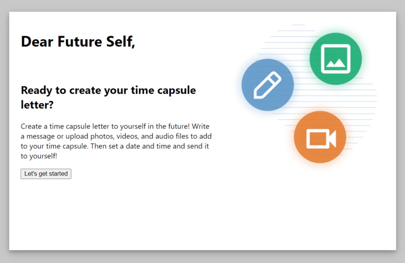 Dear Future Self – screenshot 1