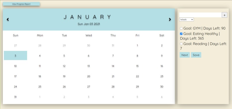 Resolution Tracker – screenshot 2