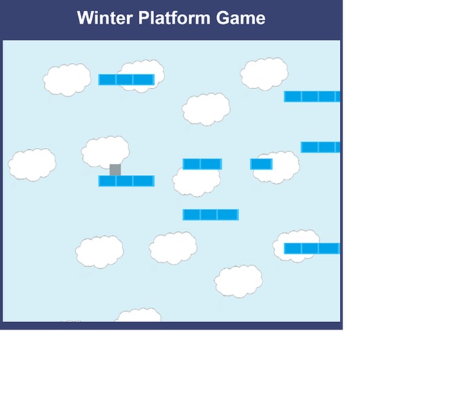 Winter Platform Game – screenshot 1