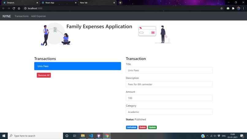New-Year-New-Expenses – screenshot 1