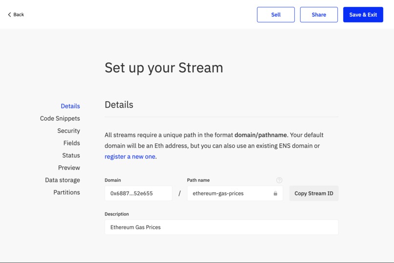 Streamr ➡️ Ocean Market – screenshot 1