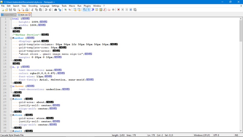 google home page – screenshot 3