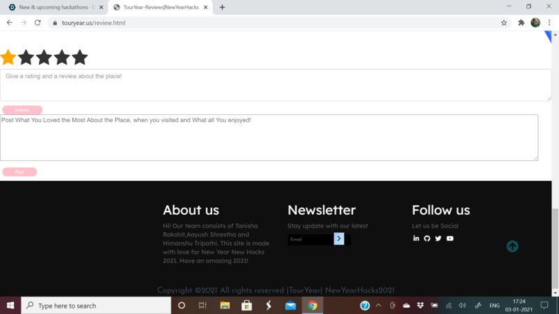 Tour Year – screenshot 5