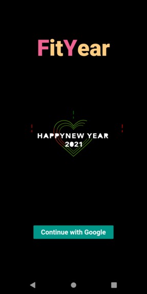 FitYear : Become Fit this year – screenshot 1