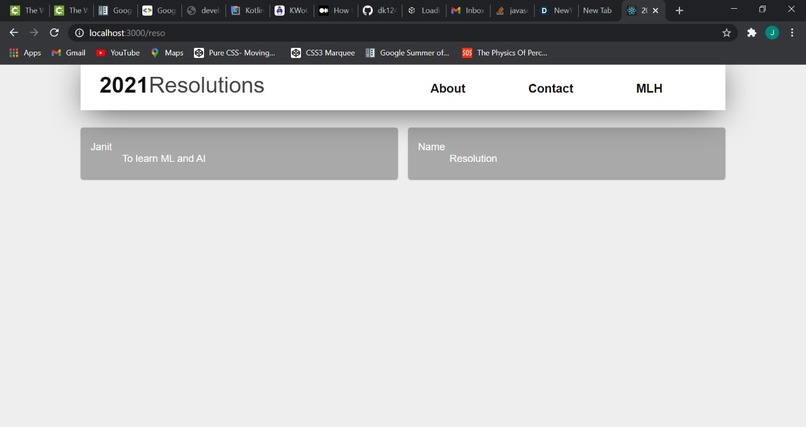 NewYearNewResolutions – screenshot 2