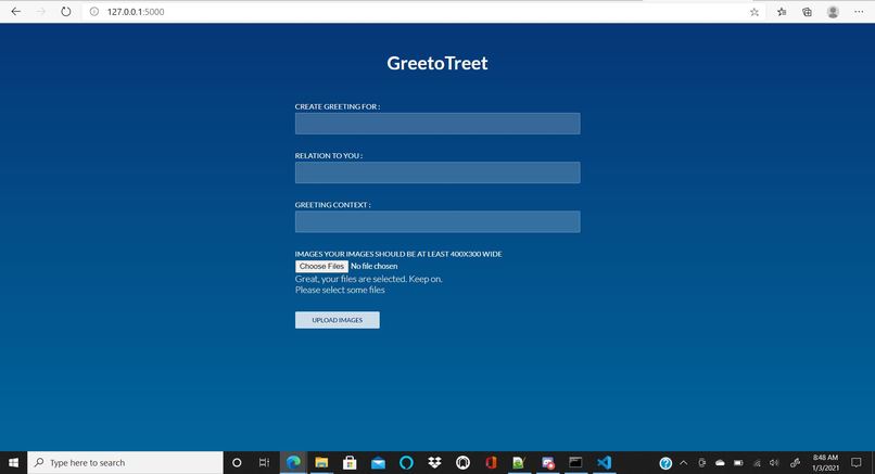 GreetoTreet – screenshot 1