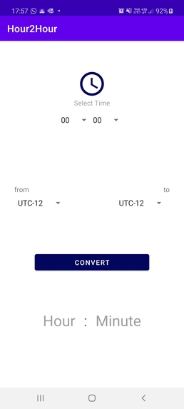 Hour2Hour – screenshot 1