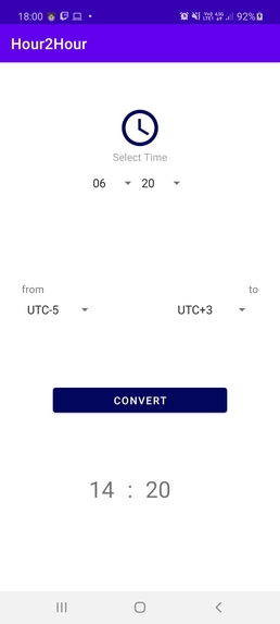 Hour2Hour – screenshot 2