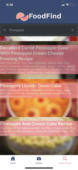 FoodFind – screenshot 3