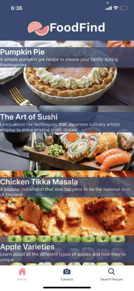 FoodFind – screenshot 2