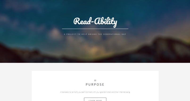 Read-ability – screenshot 1