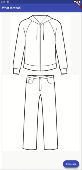 What to wear – screenshot 1