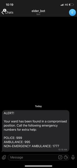 ElderBot – screenshot 2