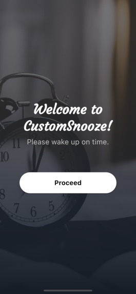 CustomSnooze – screenshot 1