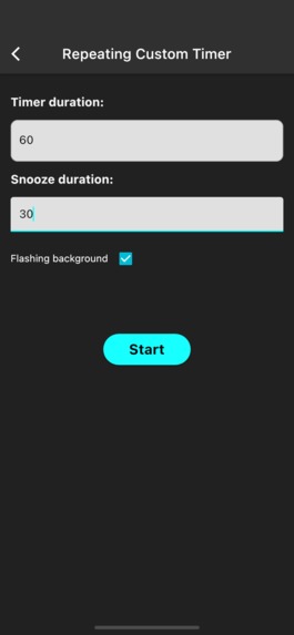 CustomSnooze – screenshot 2